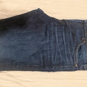 Lucky Brand Dark Blue 221 Original Straight Jeans